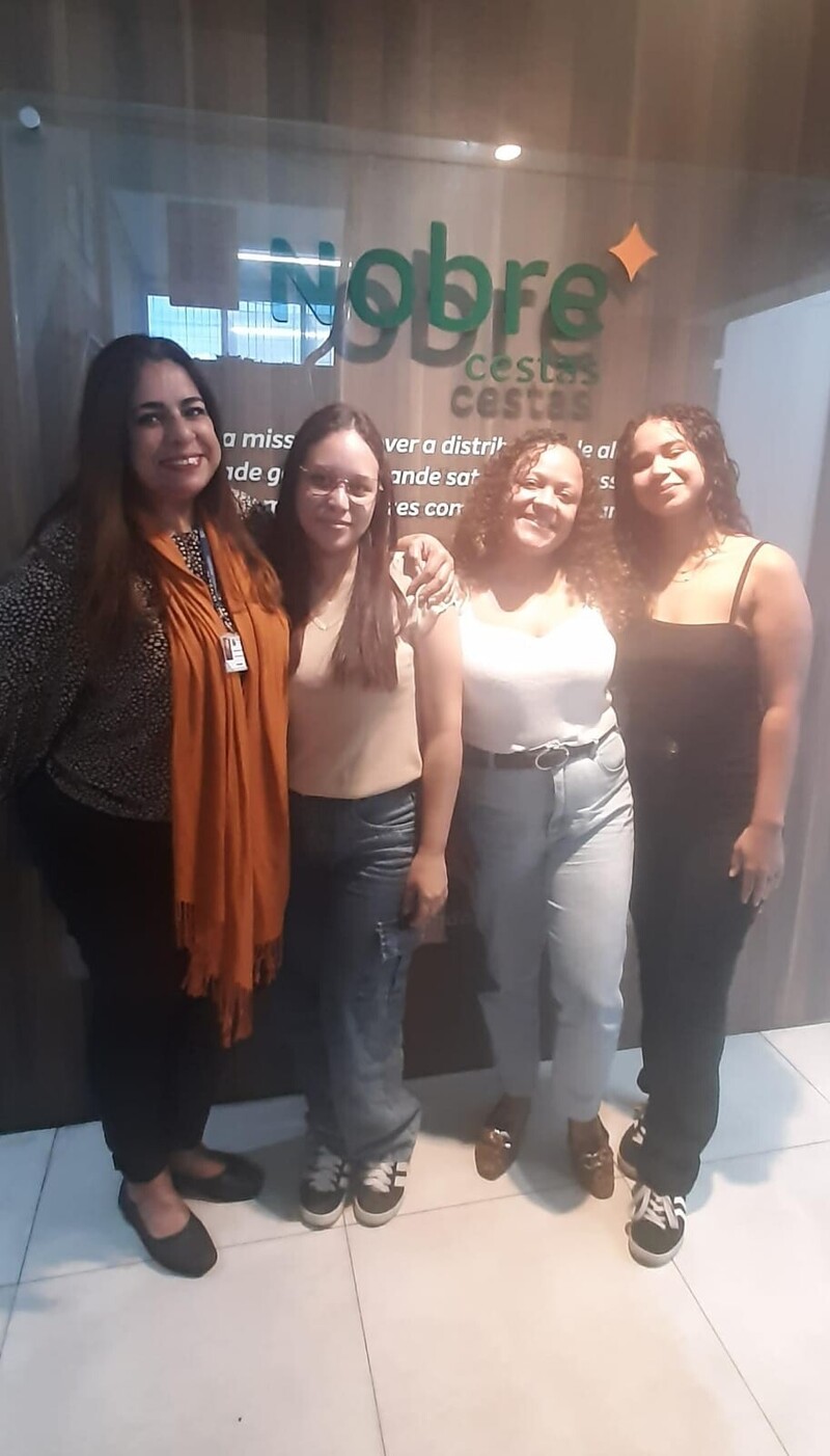 ✨ Visita da gestora Neide à empresa parceira Cesta Nobre ✨