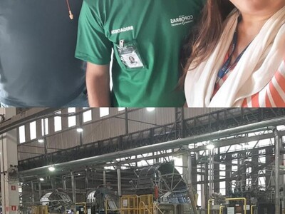 ✨ Visita da nossa gestora Neide à empresa parceira Copobras ✨