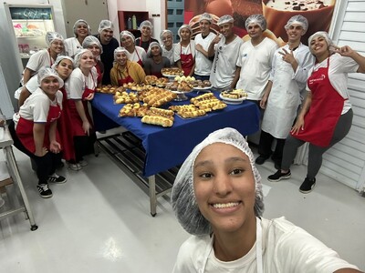 Aula especial com o chef Alan Dimas! 🥖✨