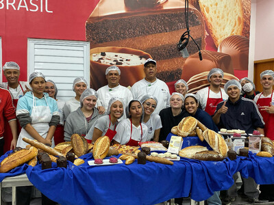 Aula incrível com os chefs Célio e Almir! 💡🍞