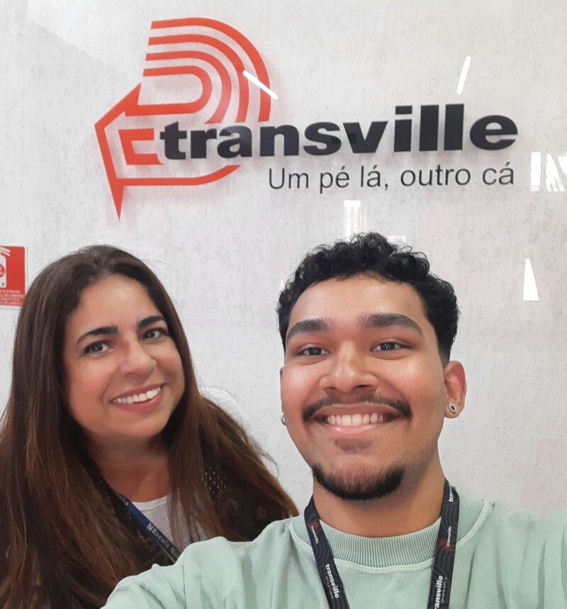 Nossa gestora Neide Oliveira visitou a Transville, parceira no Programa Jovem Aprendiz. 🤝
