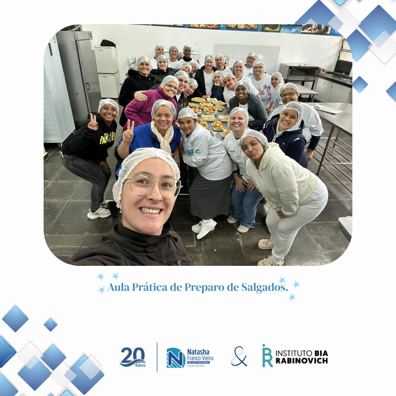 ✨Aula Prática de Preparo de Salgados.✨