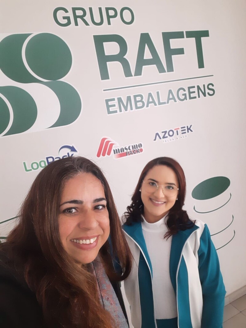 ✨ Nossa gestora Neide Oliveira visitou a empresa Raft Embalagens, uma de nossas parceiras no Programa Jovem Aprendiz. ✨
