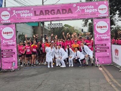 Corrida Lopes Supermercados - Outubro Rosa 🌸