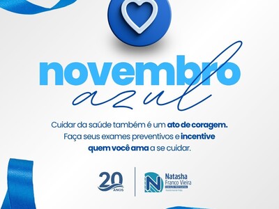 💙 Novembro Azul 💙