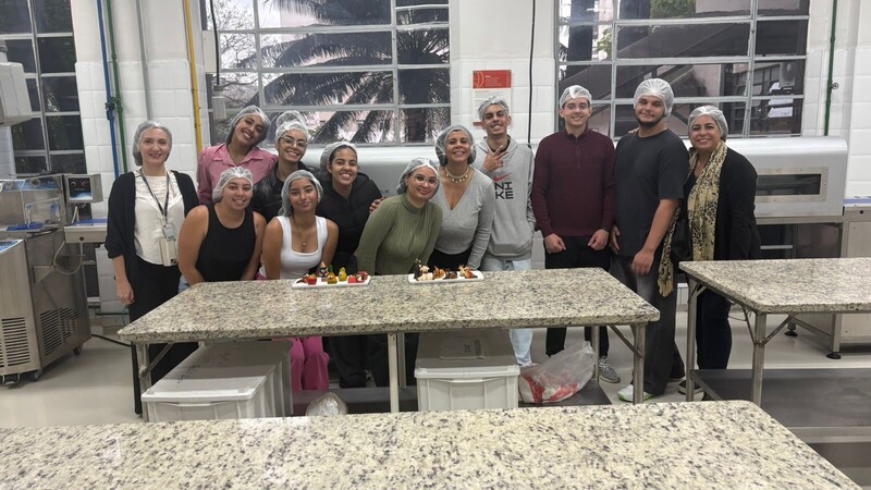 Visita técnica à Faculdade de Alimentos do Senai Barra Funda 🍫✨