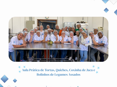 Hoje as alunas do curso de Culinária colocaram a mão na massa em uma aula prática deliciosa com a professora Simone! 😋