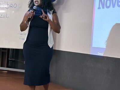 💙 Ontem tivemos uma palestra especial sobre o Novembro Azul com a professora Susana, reforçando a importância da prevenção e do cuidado com a saúde do homem.