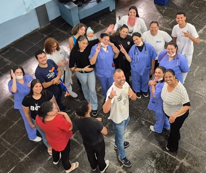 Simulação de catástrofe 👩‍⚕️🩺👨‍⚕️