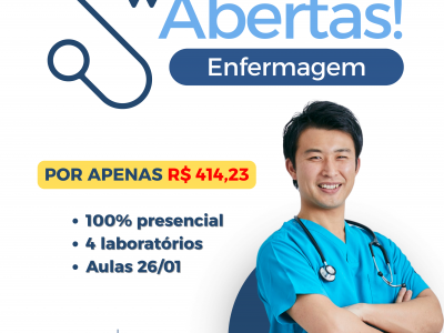 O curso Técnico em Enfermagem é 100% presencial, com prática de segunda a sexta e quatro laboratórios exclusivos que permitem vivência desde os primeiros meses de aula. 👩🏿‍⚕️