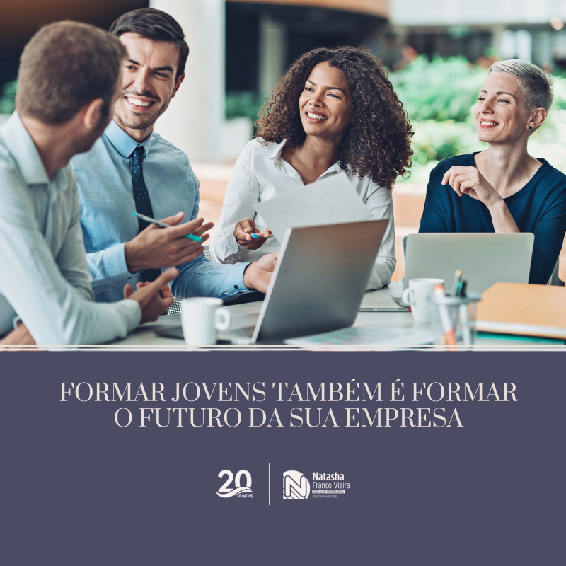 Formar jovens também é formar o futuro da sua empresa