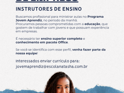 🚨 Estamos contratando! 🚨