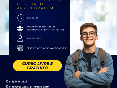🚀 Quer se preparar para o primeiro emprego? Essa é a sua chance!