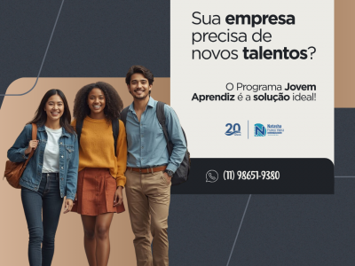 Contratar um Jovem Aprendiz é investir no futuro da sua empresa. 💼✨