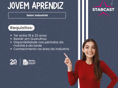 ⚠️ Oportunidade para Jovem Aprendiz – Setor Industrial ⚠️