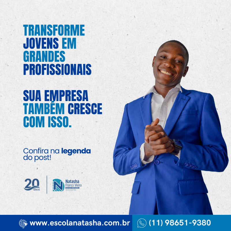 Você sabia que investir no programa Jovem Aprendiz vai muito além de cumprir uma obrigação legal?