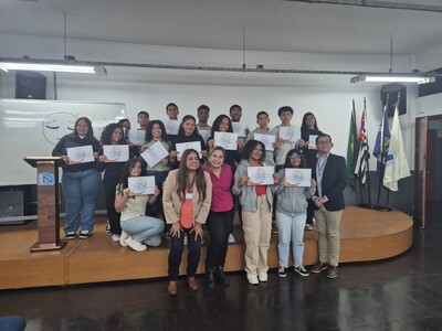 Formatura da turma 07CPJA do nosso Curso Preparatório para Jovem Aprendiz