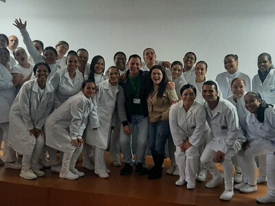 Apresentações de TCM - Curso Técnico em Enfermagem, Módulo III, período da manhã.