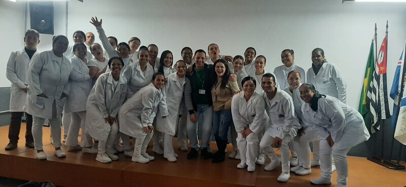 Apresentações de TCM - Curso Técnico em Enfermagem, Módulo III, período da manhã.