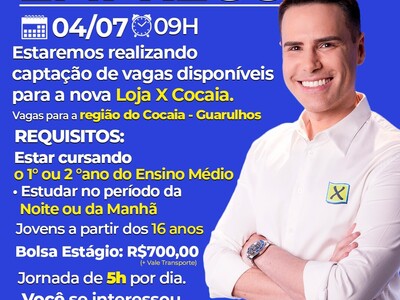 🚨 MUTIRÃO DE EMPREGO 🚨